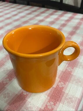 Fiesta Butterscotch Orange Ceramic Coffee Mug